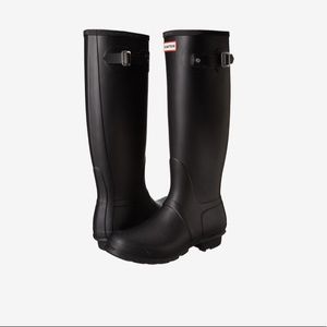 Rain knee high boots